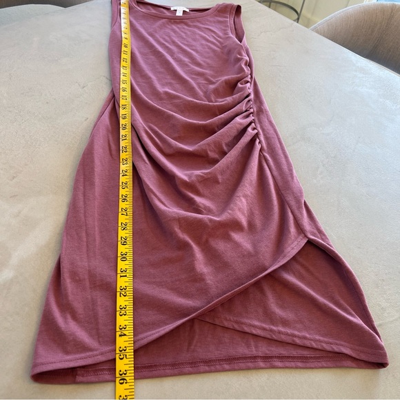 LEITH Sleeveless‎ Tank Bodycon Mini Dress, Rose Mauve Pink, S - Picture 9 of 12